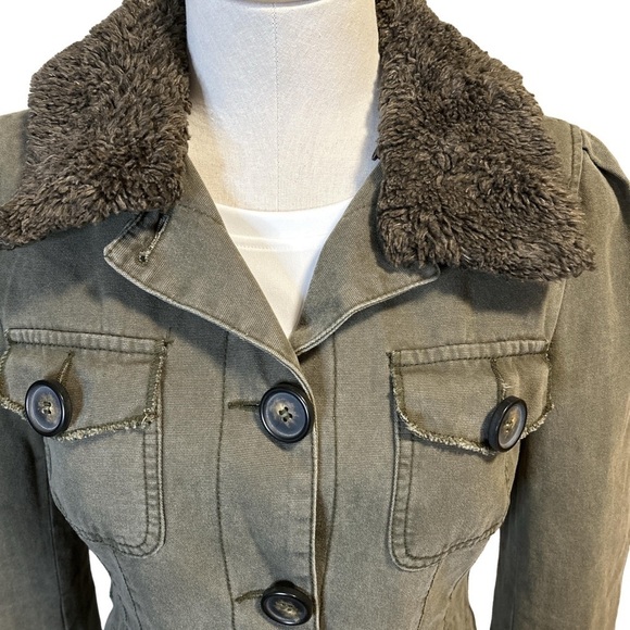 Zara Basic Utility Jacket/Medium - Picture 4 of 12